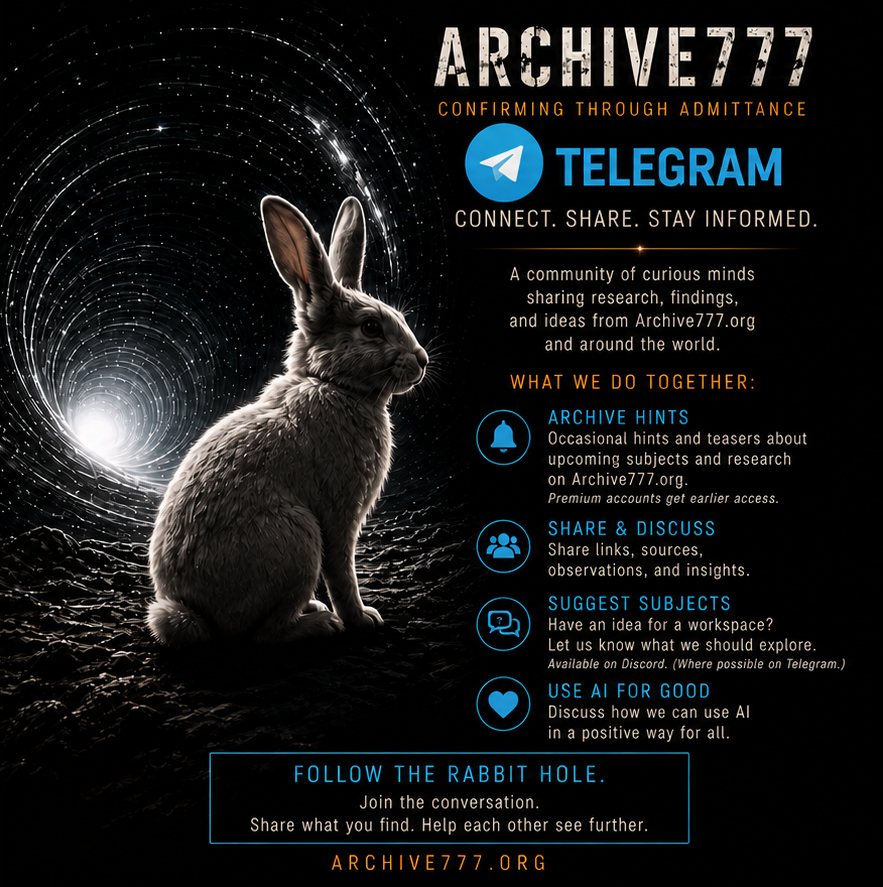 Archive777 Telegram community